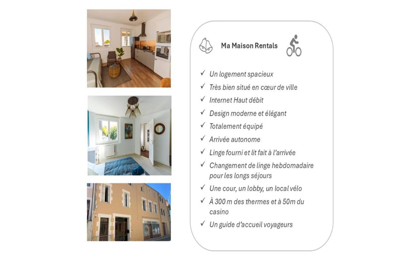 Bel Appartement 35 M 1Er Etage Évaux-les-Bains Exterior foto